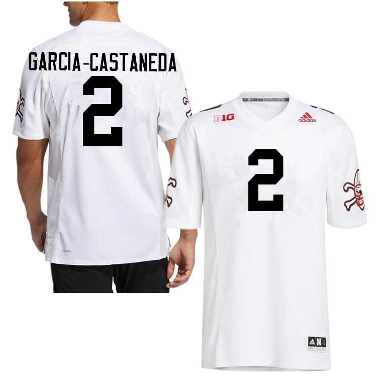 Men #2 Isaiah Garcia-Castaneda Nebraska Cornhuskers College Football Jerseys Sale-Strategy